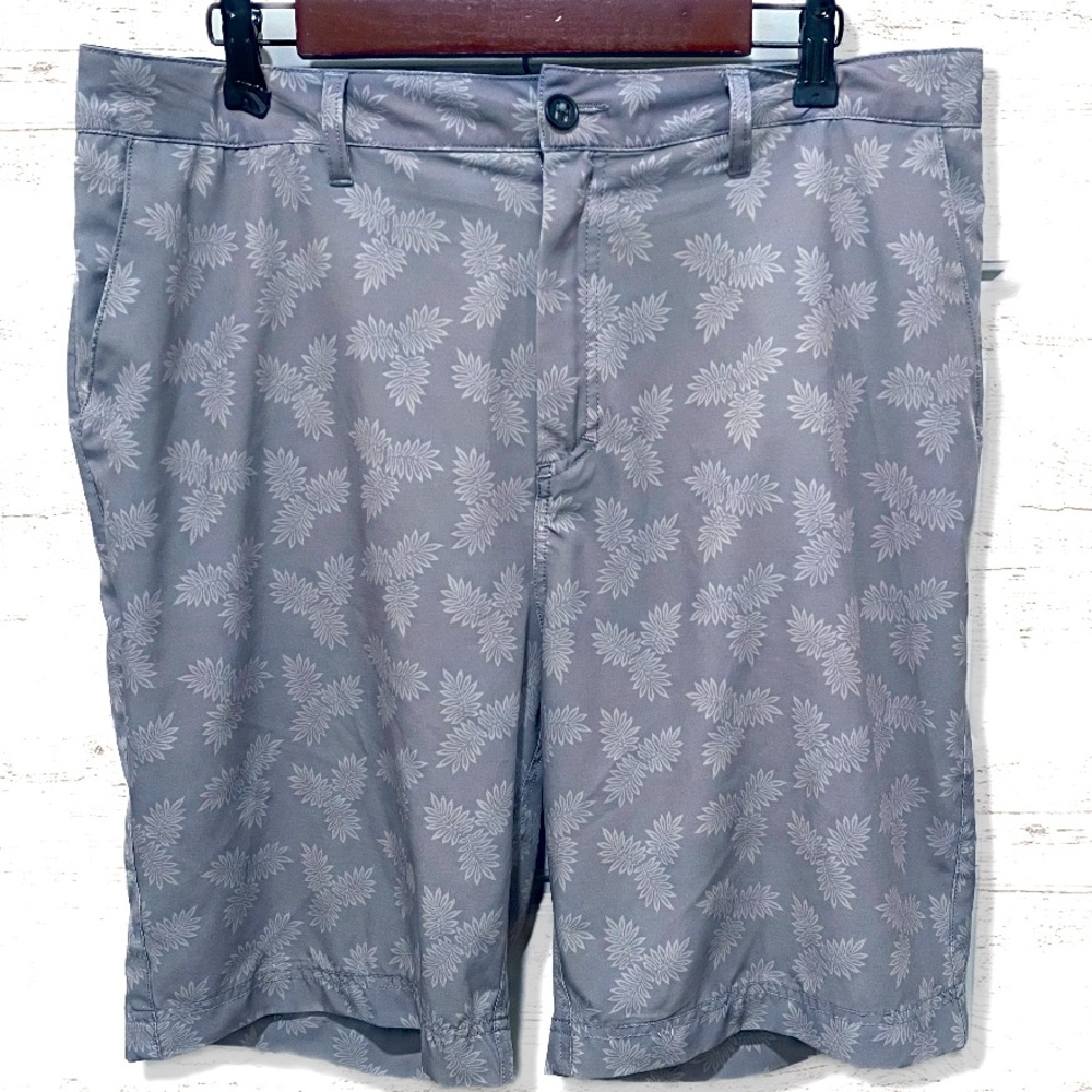 Pete Huntington Gray Print Shorts Men’s Size 38